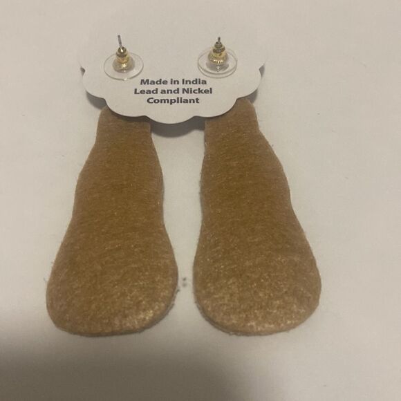 Beaded Tequila Bottle Earrings - Picture 3 of 3